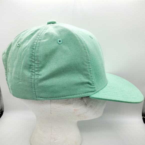 Original Chuck Mint Green 100% Cotton Embroidered Logo Unisex Snapback - Picture 3 of 10